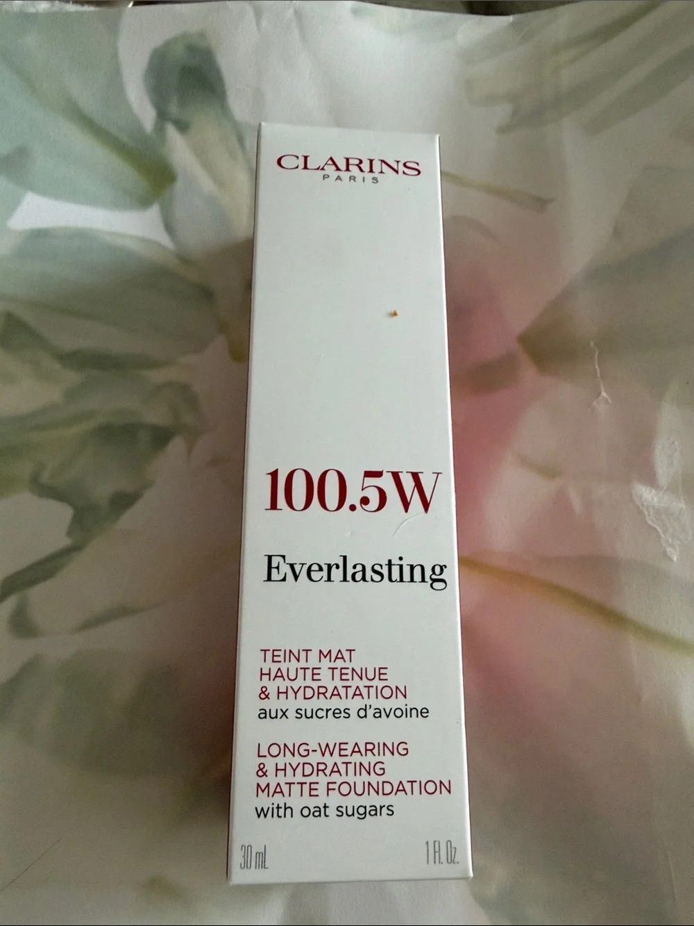 Clarins Everlasting Matte Foundation NWB -